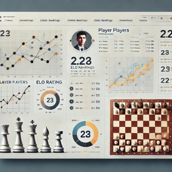 An organized page displaying all chess players inv with graphs